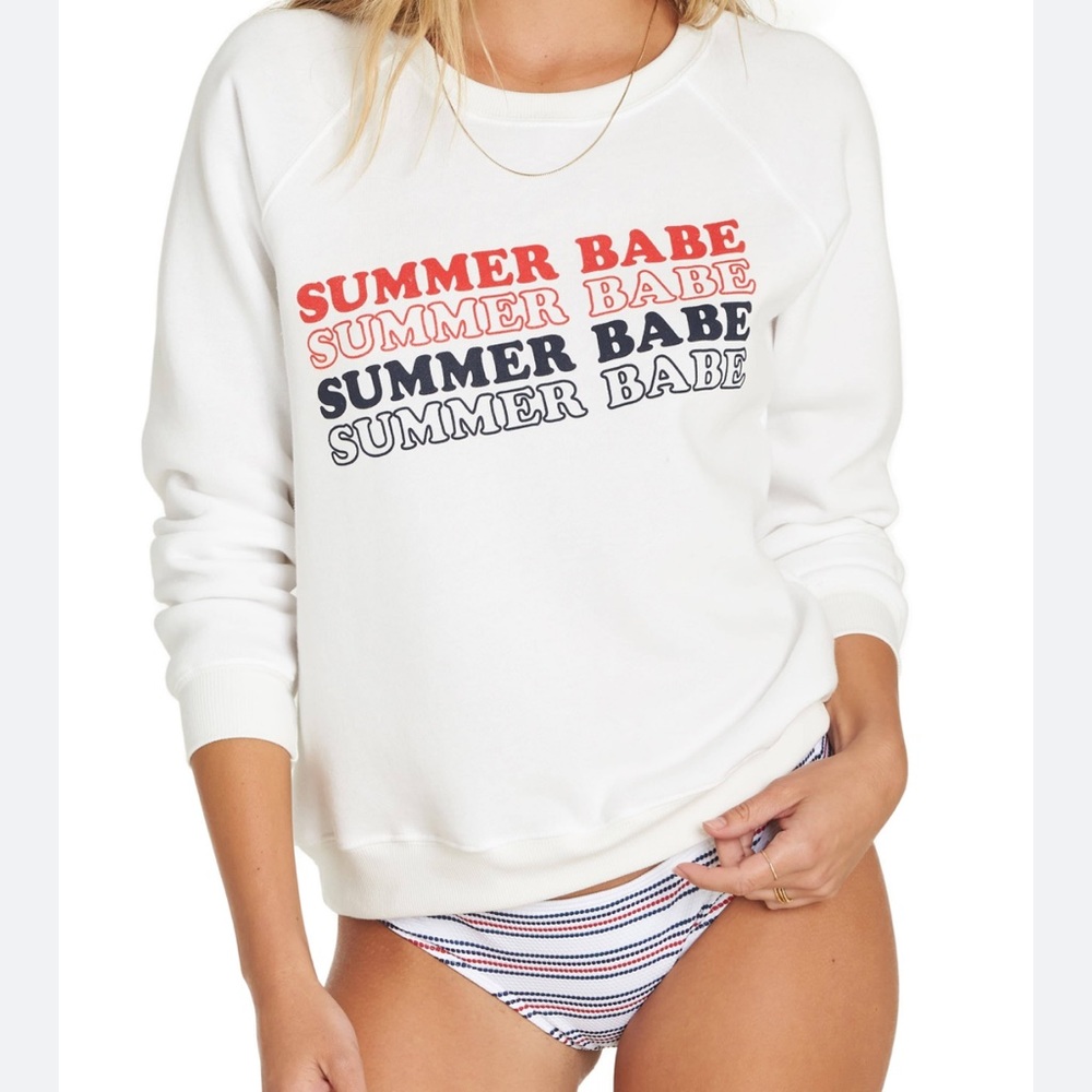 BILLABONG SUMMER BABE SWEATSHIRT! SZ M